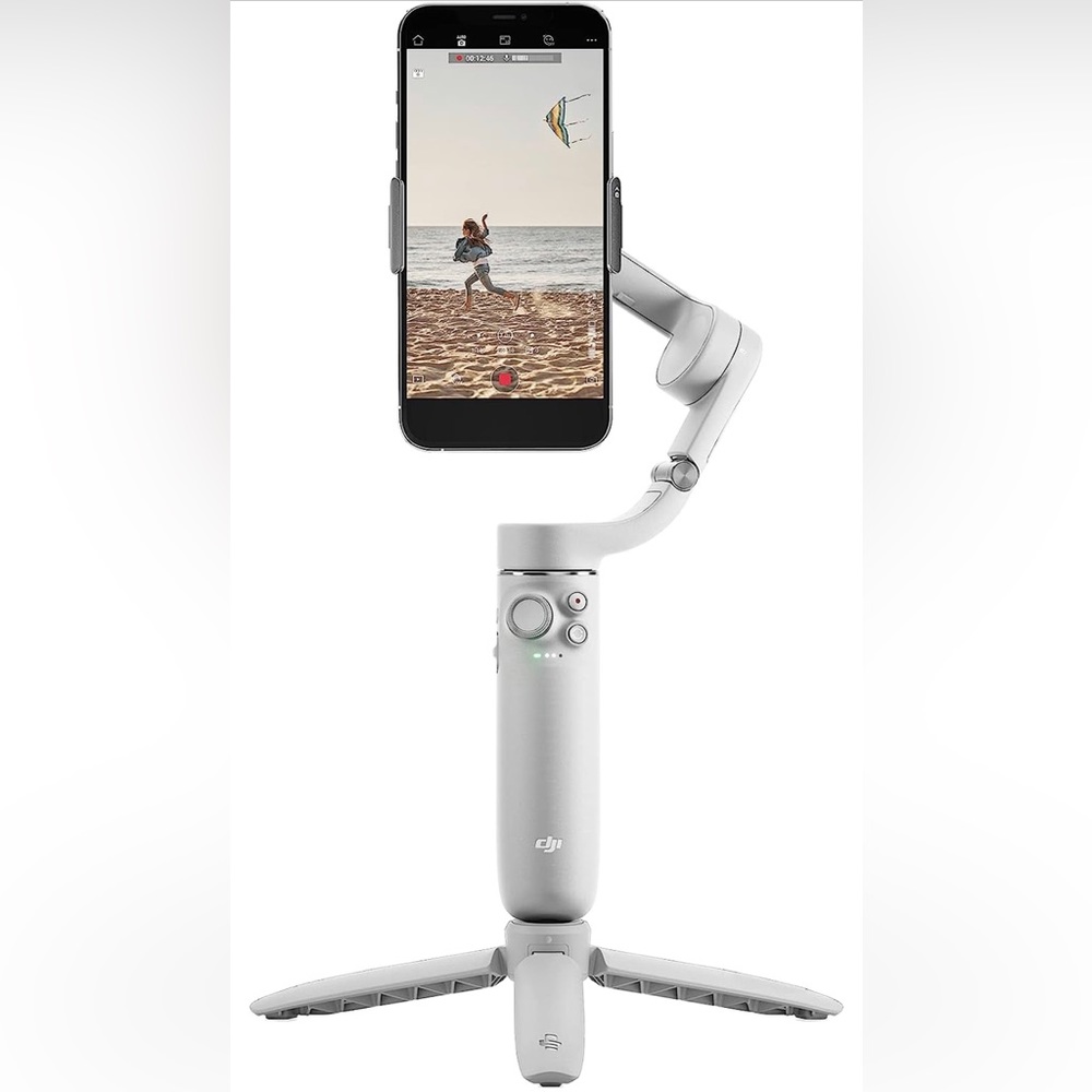 DJI OM 5 Gimbal Stabilizer, 3-Axis Phone, Built-In Extension Rod, (Open Box)